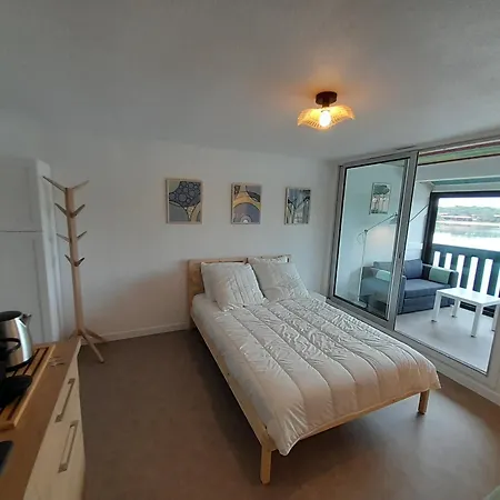 Moderne Renove Au Bord Du Pour Deux Personnes A Vieux Boucau - Fr-1-239-991 * Сустон